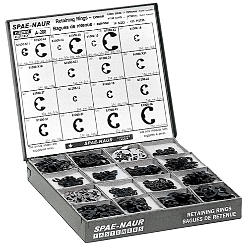 External Retaining Ring Assortments Distribution Élite MP