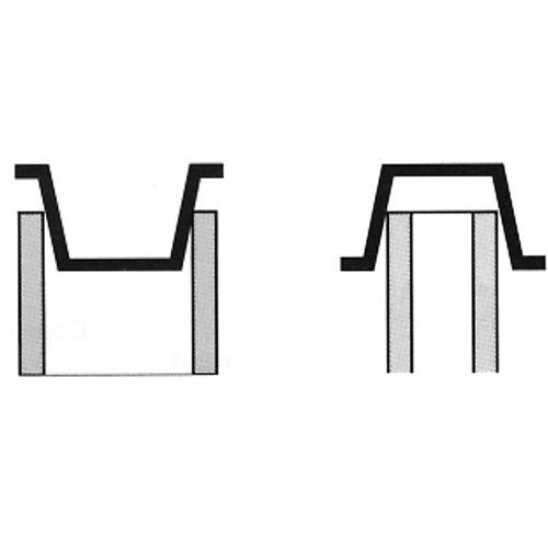 Bouchon en plastique, 1/2" dia. Distribution Élite MP