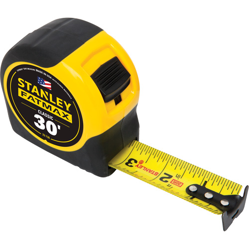 Ruban &agrave; mesurer classique FatMax, 1-1/4" x 30', Marques de goujon Imp&eacute;rial Distribution Élite MP
