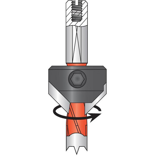 Fraises coniques, 20 mm, Carbure Distribution Élite MP