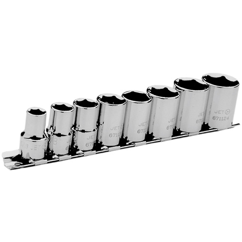 Jeu de douilles SAE, 8 Mcx, Prise de 3/8" Distribution Élite MP