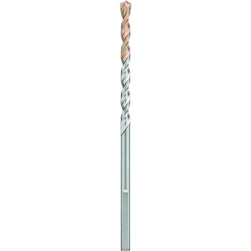 Foret &agrave; 4 cannelures pour marteau &agrave; percussion, 3/8", Tige 3 m&eacute;plats, Carbure Distribution Élite MP