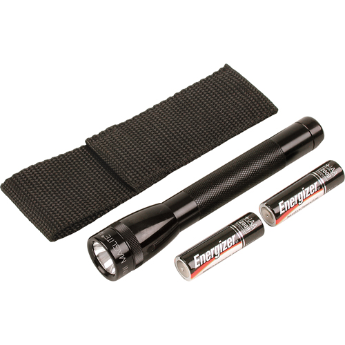 Mini&reg; Flashlights, Incandescent, 14 Lumens, AA Batteries Distribution Élite MP