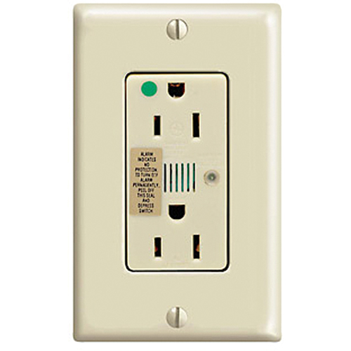 R&eacute;ceptacle protecteur contre les surtensions d'h&ocirc;pital duplex 120V, 15A Distribution Élite MP