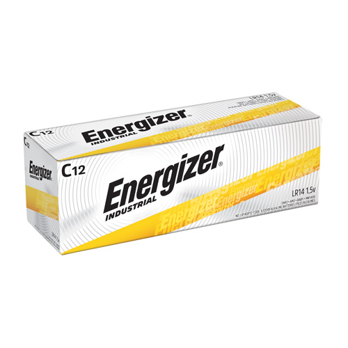 Alkaline Industrial Batteries, C, 1.5 V Distribution Élite MP