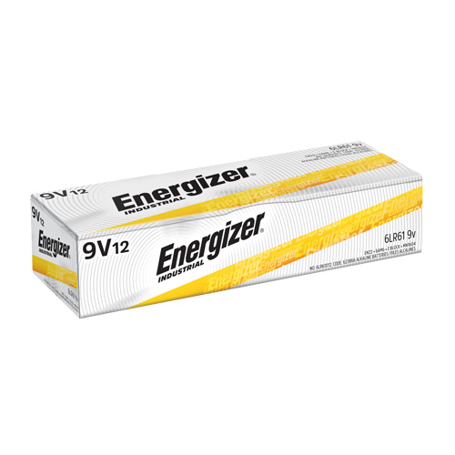 Alkaline Industrial Batteries, 9 V Distribution Élite MP