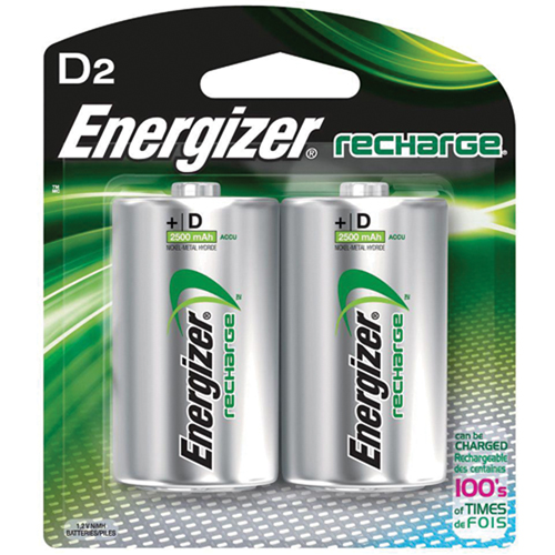 Piles rechargeables NiMH, D, 1,2 V Distribution Élite MP