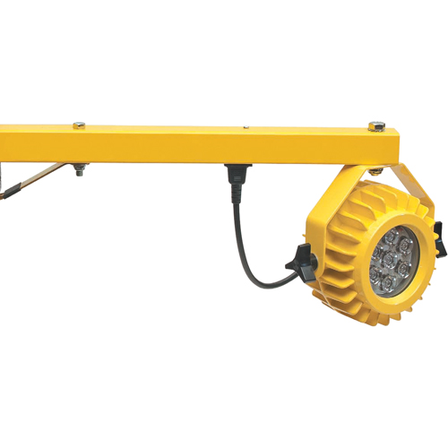 Lampes DEL pour quais de chargement - Robustes, 300 W, Ampoule DEL, Bras 90" Distribution Élite MP