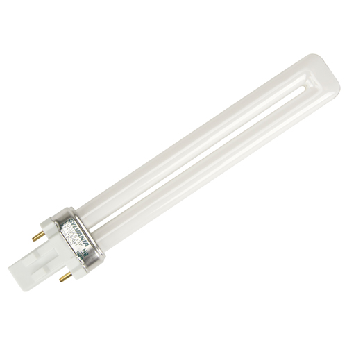 Dulux&reg; Compact Fluorescent, 800, 13 W, 4100 K, GX23 Base, 12000 hrs. Distribution Élite MP
