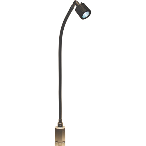 Lampe &agrave; col-de-cygne &agrave; flux &eacute;lev&eacute; de la s&eacute;rie LS, 5 W, DEL, Col 27", Noir Distribution Élite MP