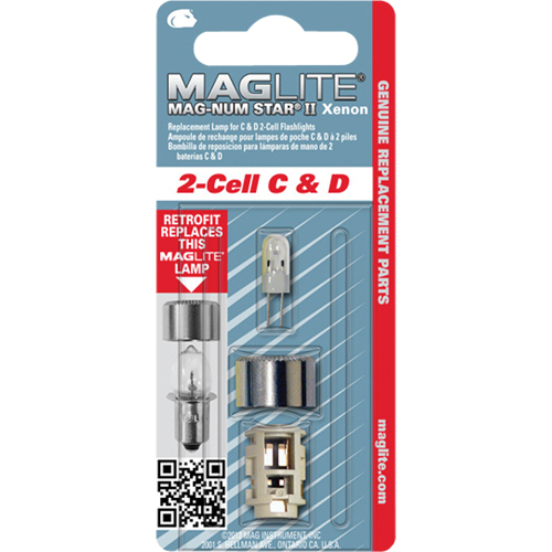 Replacement Bulb for 2-Cell C & D Flashlights Distribution Élite MP