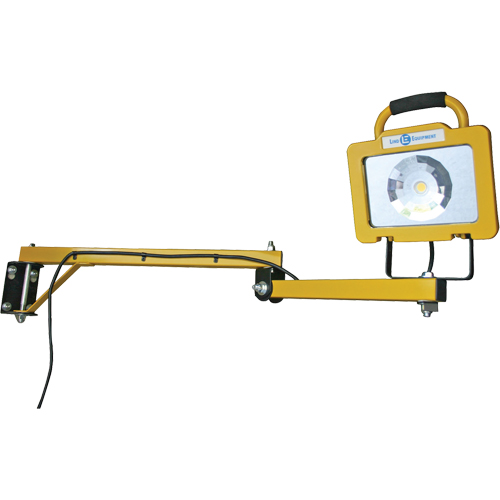 Heavy-Duty Dock Light, 40" Arm, 38 W, LED Lamp, Metal Distribution Élite MP