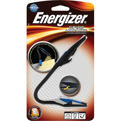 Clip Light, LED, 11 Lumens, CR2032 Batteries Distribution Élite MP