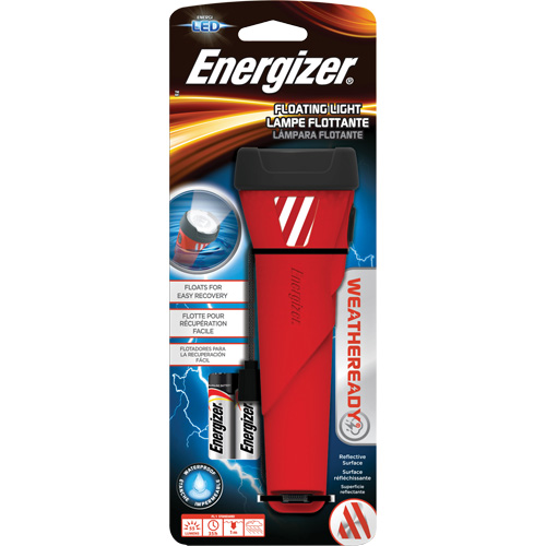 Weatheready&reg; Floating Flashlight, LED, 55 Lumens, AA Batteries Distribution Élite MP
