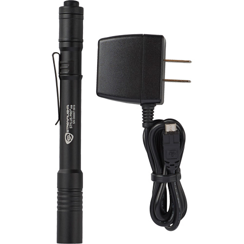 Lampe stylo USB Stylus Pro, DEL, 350 lumens, Corps en Aluminium, piles Rechargeable, Compris Distribution Élite MP