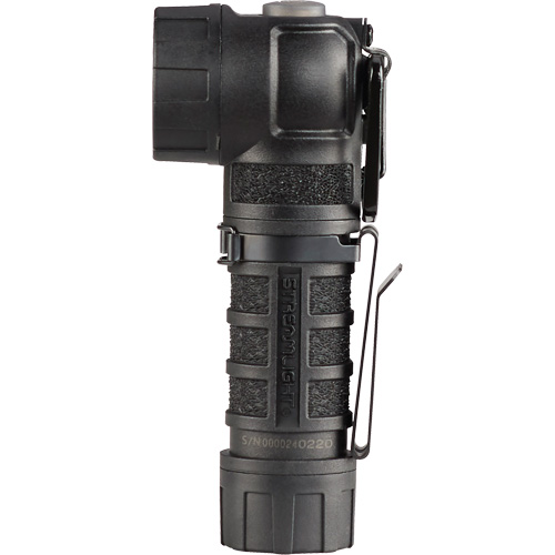 PolyTac&reg; 90 X Right Angle Flashlight, LED, CR123A Batteries, Polymer Distribution Élite MP