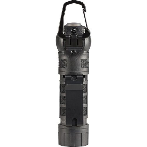 PolyTac&reg; 90 X Right Angle Flashlight, LED, CR123A Batteries, Polymer Distribution Élite MP