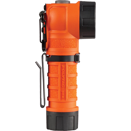 PolyTac&reg; 90 X Right Angle Flashlight, LED, CR123A Batteries, Polymer Distribution Élite MP
