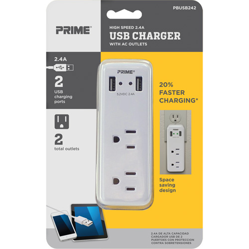 Prime&reg; USB Charger Distribution Élite MP