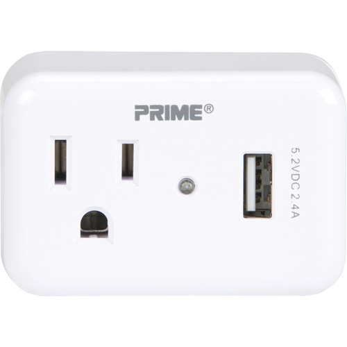 Chargeur USB Prime avec protection contre la surtension Distribution Élite MP
