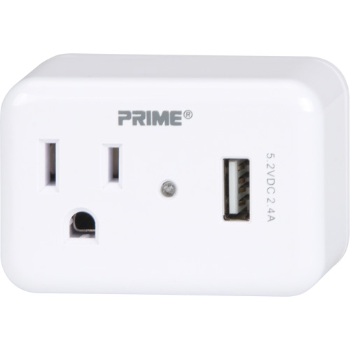 Chargeur USB Prime avec protection contre la surtension Distribution Élite MP