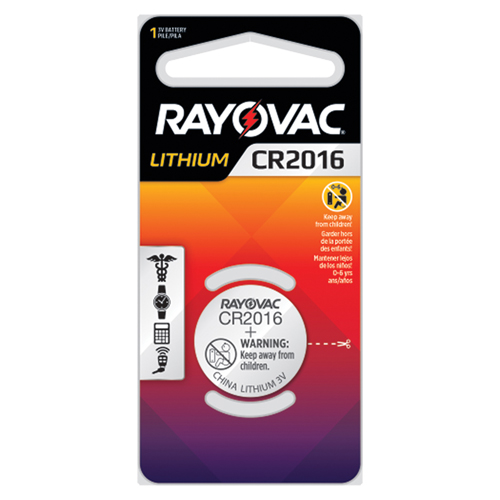 CR2016 Lithium Coin Cell Battery, 3 V Distribution Élite MP