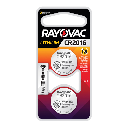 CR2016 Lithium Coin Cell Batteries, 3 V Distribution Élite MP