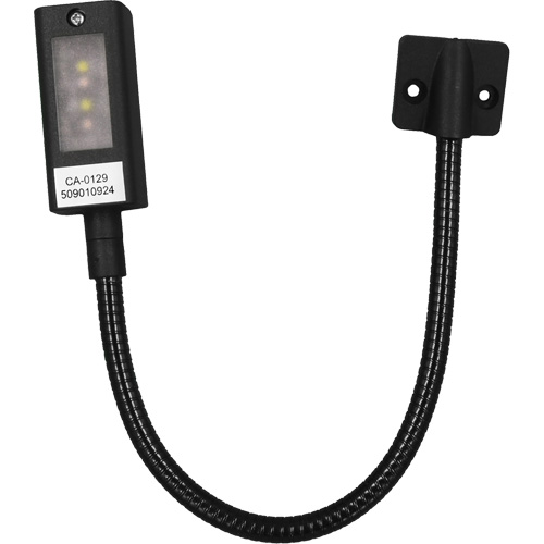 LED Gooseneck Maplight, 1 W, LED, 12" Neck, Black Distribution Élite MP