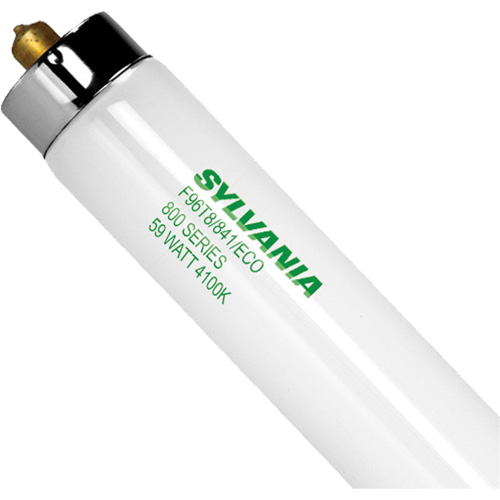 OCTRON&reg; 800 XV SUPERSAVER ECOLOGIC Fluorescent Lamps, 59 W, T8, 4100 K, 96" Long Distribution Élite MP