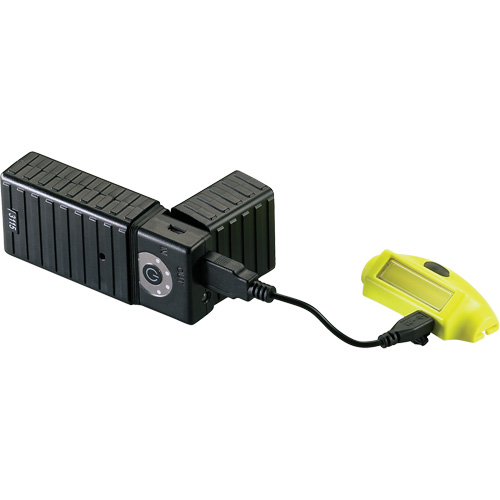 Lampe frontale USB Bandit, DEL, 180 lumens, 2 hres de fonctionnement, piles Rechargeable Distribution Élite MP