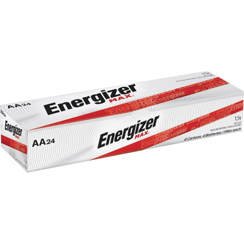 Alkaline Max Batteries, AA, 1.5 V Distribution Élite MP