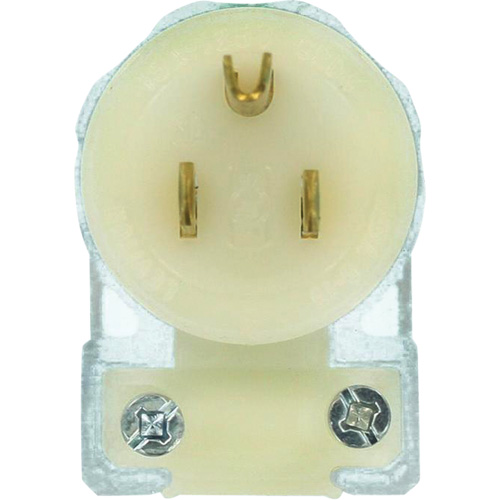 Angled Hospital Grade Extension Plug, Nylon, 15 Amps, 125 V Distribution Élite MP