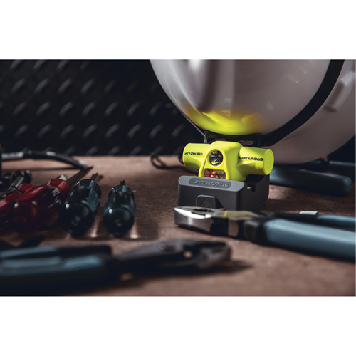 Lampe frontale &agrave; s&eacute;curit&eacute; intrins&egrave;que HAZ-LO USB, DEL, 250 lumens, 7 hres de fonctionnement, piles Rechargeable Distribution Élite MP