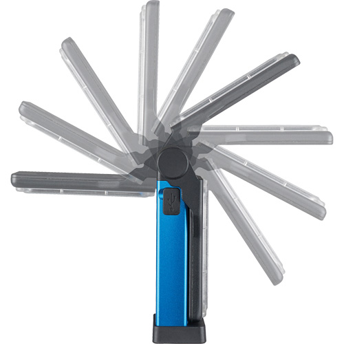Lampe de travail multifonctionnelle compacte FlipMate, DEL, 500 lumens, Boîtier en Aluminium Distribution Élite MP