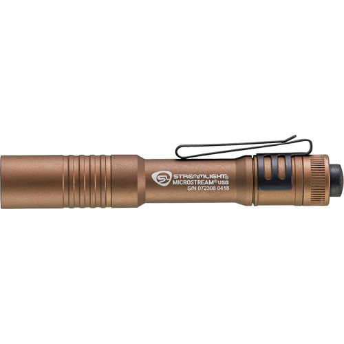 MicroStream&reg; USB Keychain Flashlight Distribution Élite MP
