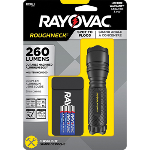Lampe de poche tactique &agrave; faisceaux concentr&eacute; et large, DEL, 320 lumens, Piles AAA Distribution Élite MP