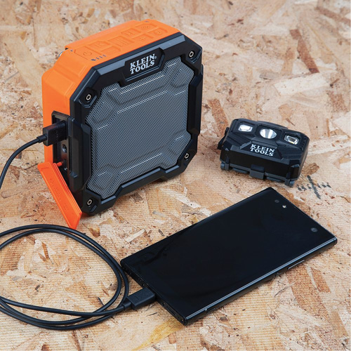 Bluetooth&reg; Jobsite Speaker with Magnet & Hook (Tool Only), Lithium-Ion Distribution Élite MP