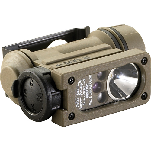 Lampe main libres Sidewinder Compact II, DEL, 55 lumens, 6 hres de fonctionnement, piles AA Distribution Élite MP