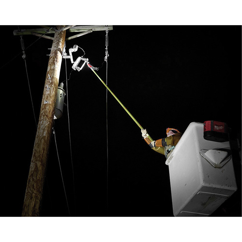 Lampe USB polyvalente REDLITHIUM pour perche isolante, DEL, Piles Rechargeable, Aluminium Distribution Élite MP