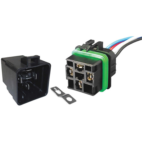 Paquet assorti de relais et de fil herm&eacute;tiques r&eacute;sistants aux intemp&eacute;ries, Mini disjoncteur, 30 A, 24 V Distribution Élite MP
