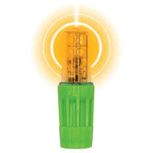 Lampe &agrave; DEL tr&egrave;s lumineuse Rocket II pour les fouets d'avertissement style &agrave; douille 1156, Clignotement, Ambr&eacute;e Distribution Élite MP