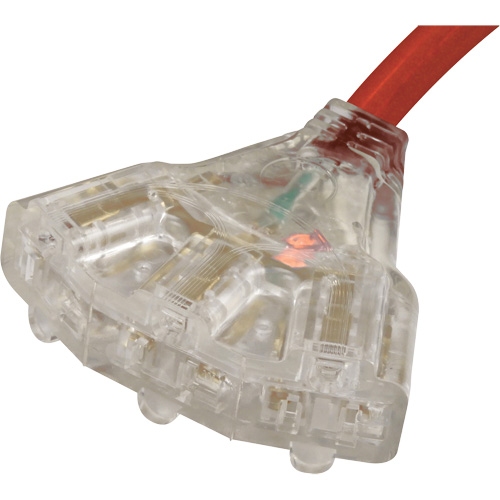 Generator Extension Cord with Tritap, STW, 10 AWG, 3 Outlet(s), 25' Distribution Élite MP