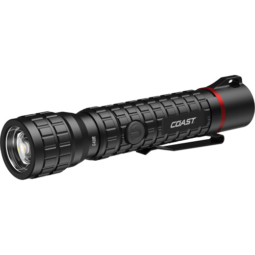 G40R Waterproof Flashlight with Twist Focus, LED, 650 Lumens, Rechargeable Batteries Distribution Élite MP