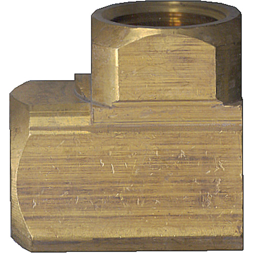 Raccord de tuyau extrud&eacute; en coude 90°, FPT, Laiton, 1/8" Distribution Élite MP