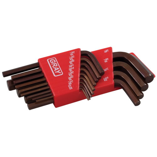 Short Arm Hex Key Set, 13 Pcs., Imperial Distribution Élite MP