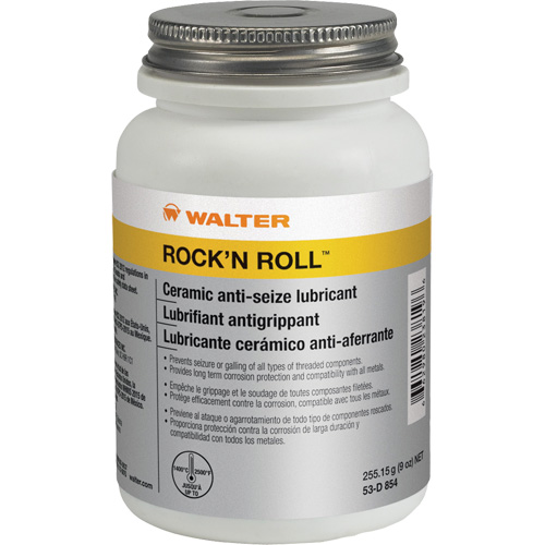 ROCK'N ROLL Anti-Seize, 300 g, 2500°F (1400°C) Max. Effective Temperature Distribution Élite MP