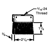 Brosses plates, rondes ou Roto Distribution Élite MP