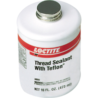 Thread Sealant with PTFE, Brush-Top Can, 473 ml, -51° C - 149° C/-59.8° F - 300.2° F Distribution Élite MP