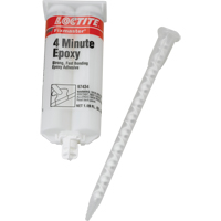 Adh&eacute;sif 4 minutes Fixmaster, 50 ml, Cartouche double, Deux composants, Ambr&eacute;e Distribution Élite MP