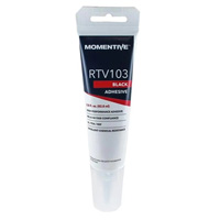 Momentive Silicone Sealant, Tube, Black Distribution Élite MP